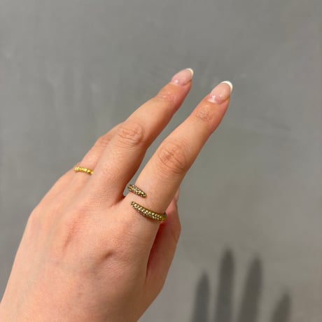 Halo Line Ring / stainless