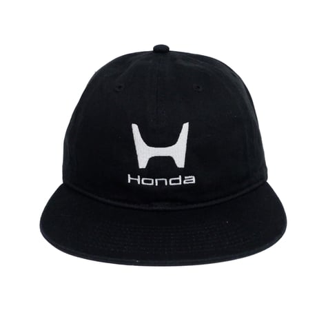 Hondaロゴ　フラットCAP（ブラック）