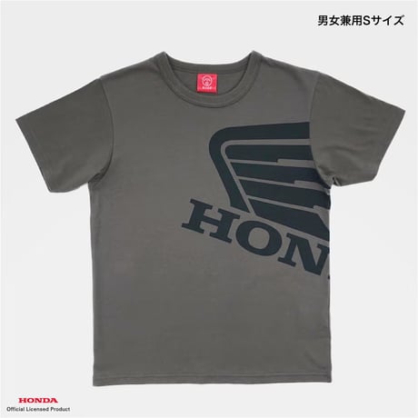 Honda×OJICO「ウイング」Ｔシャツ（グレー）