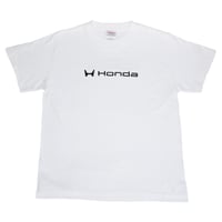 Honda横ロゴTシャツ（ホワイト）