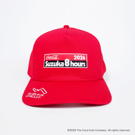 鈴鹿８耐 メッシュCAP（レッド）