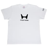 Honda縦ロゴTシャツ（ホワイト）