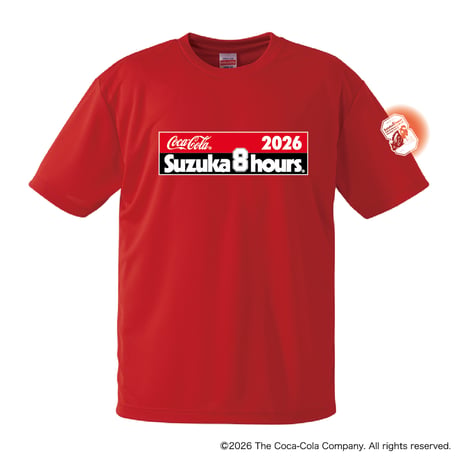 鈴鹿８耐 リザルトTシャツ（レッド）