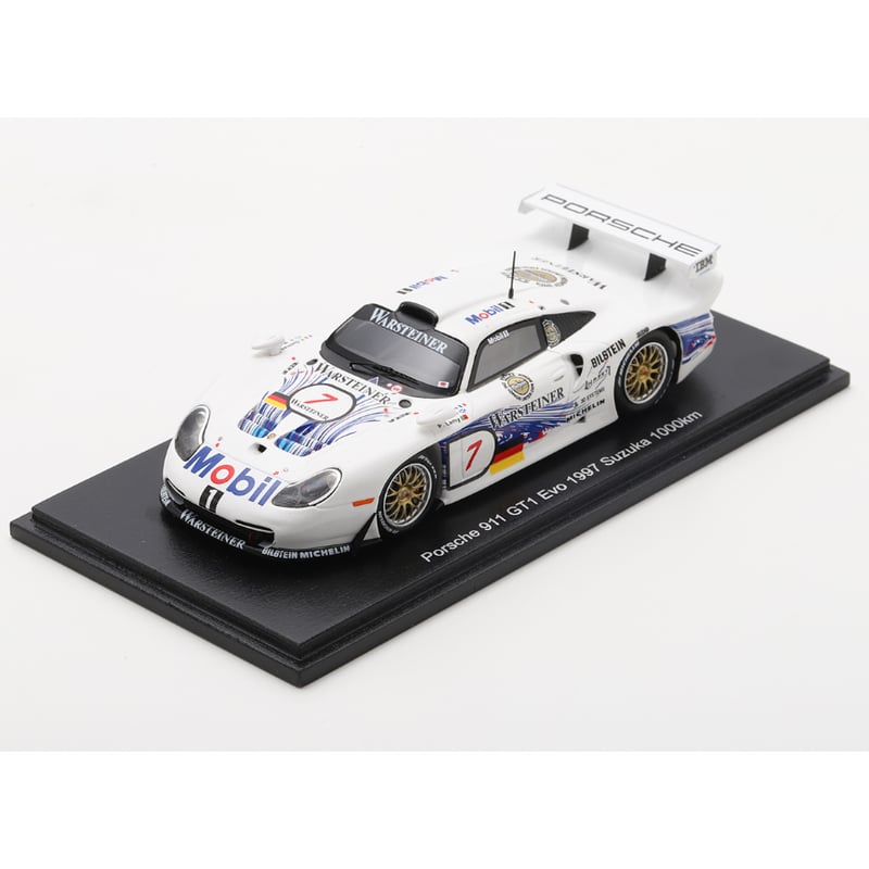 ミニカー Spark 1/64 Porsche 911 GT1 EVO 1997 ≪200台限定生産≫『Porsche 911 GT1 Evo(1997)ミニカー』SUZUKA