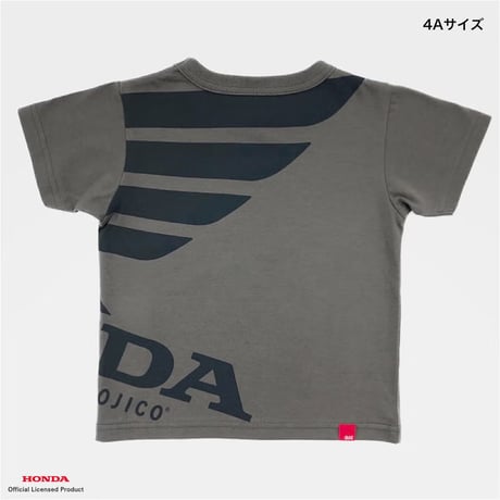 Honda×OJICO「ウイング」Ｔシャツ（グレー）