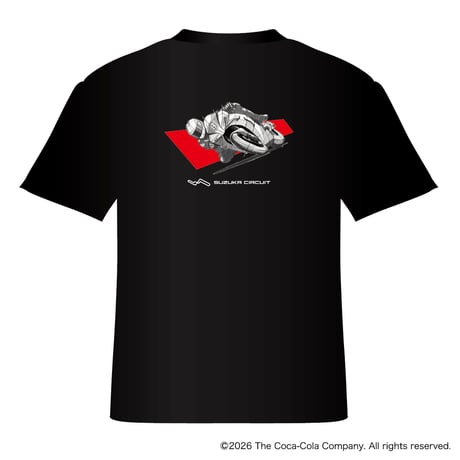 鈴鹿８耐 バイクTシャツ（ブラック）