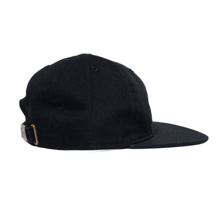 Hondaロゴ　フラットCAP（ブラック）