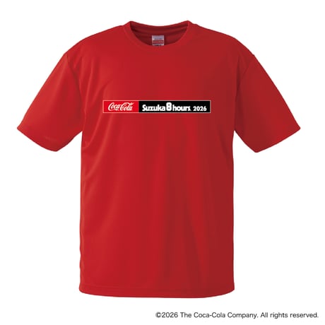 鈴鹿８耐 バイクTシャツ（レッド）
