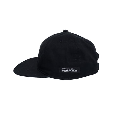 Hondaロゴ　フラットCAP（ブラック）