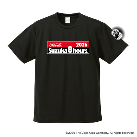 鈴鹿８耐リザルトTシャツ（ブラック）