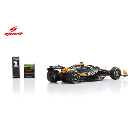 McLaren Formula 1 Team MCL38 No.4 Winner Miami GP 2024 Lando Norris