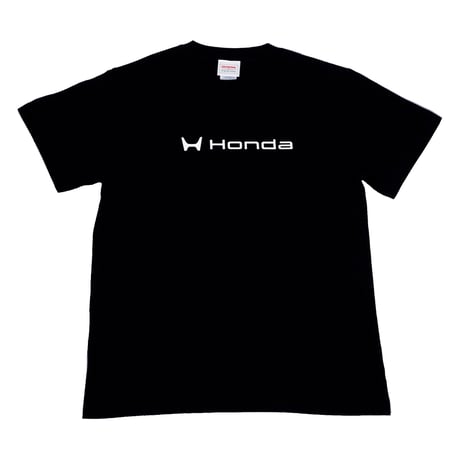Honda横ロゴTシャツ（ブラック）