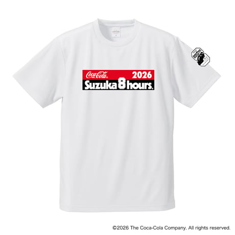 鈴鹿８耐 リザルトTシャツ（ホワイト）