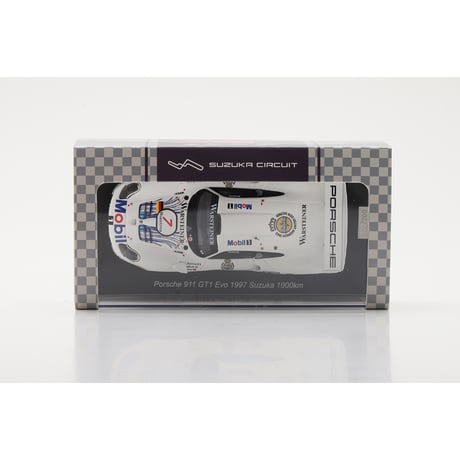 ≪200台限定生産≫『Porsche 911 GT1 Evo(1997)ミニカー』SUZUKA1000km50回大会記念 鈴鹿サーキットオリジナルパッケージ
