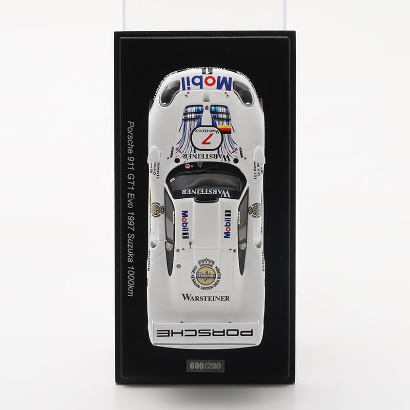 ≪200台限定生産≫『Porsche 911 GT1 Evo(1997)ミニカー』SUZUKA