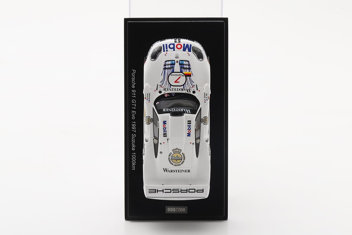 ≪200台限定生産≫『Porsche 911 GT1 Evo(1997)ミニカー』SUZUKA