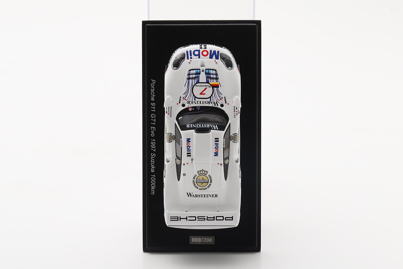 ≪200台限定生産≫『Porsche 911 GT1 Evo(1997)ミニカー』SUZUKA