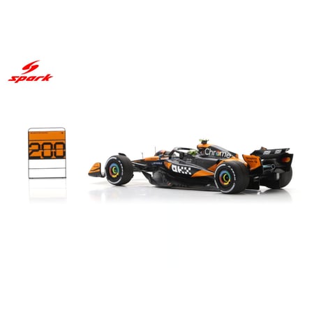McLaren Formula 1 Team MCL39 No.4 Winner Hungarian GP 2025 Lando Norris - McLaren 200GP Wins
