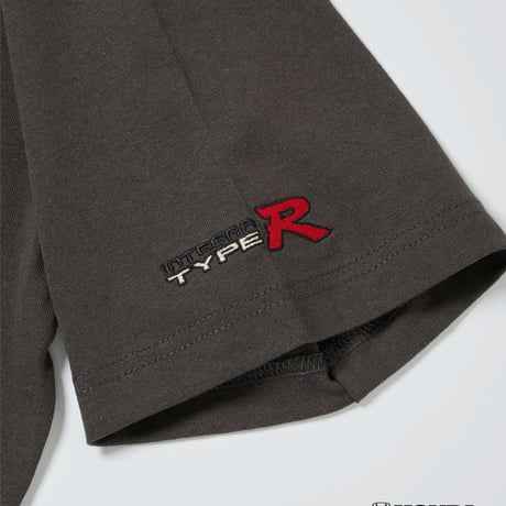 Honda×FIRST DOWN USAコラボ「INTEGRA TYPE R」Tシャツ（ブラック）