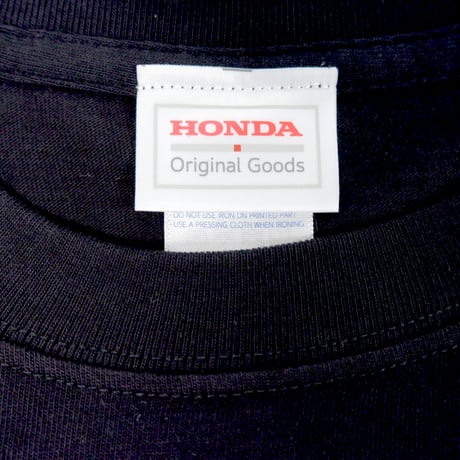 Honda横ロゴTシャツ（ブラック）