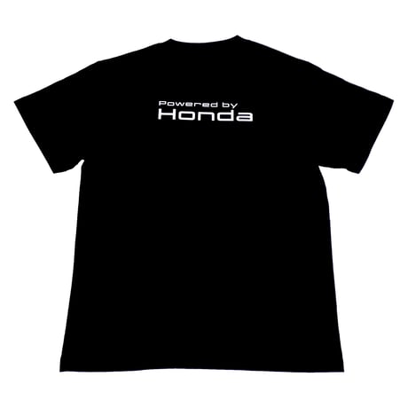 Honda横ロゴTシャツ（ブラック）