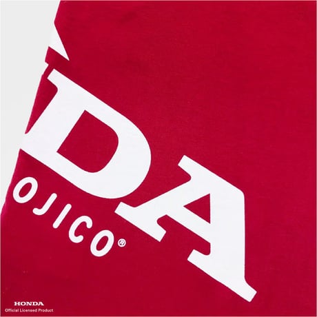 Honda×OJICO「ウイング」Ｔシャツ（レッド）