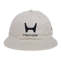 Hondaロゴ　フラットCAP（アイボリー）