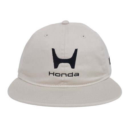 Hondaロゴ　フラットCAP（アイボリー）
