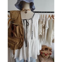 Embroidery & lace cotton tops