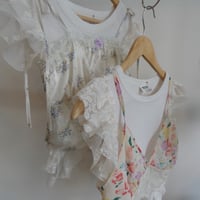 Thermal × Antique lace remake tops