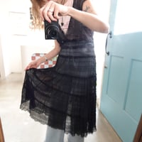 Stretch tulle dress