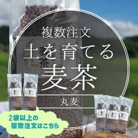 複数注文！土を育てる麦茶（丸麦）