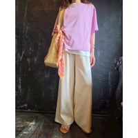 hunch  シアーワッフルステッチTee
