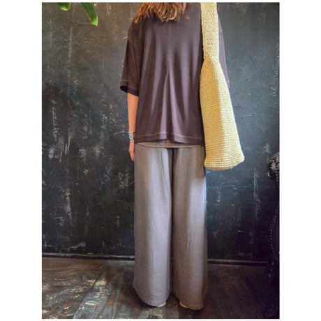 hunch  シアーワッフルステッチTee