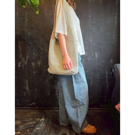 hunch  シアーワッフルステッチTee