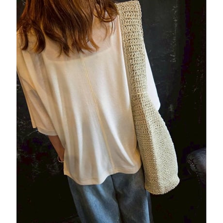 hunch  シアーワッフルステッチTee