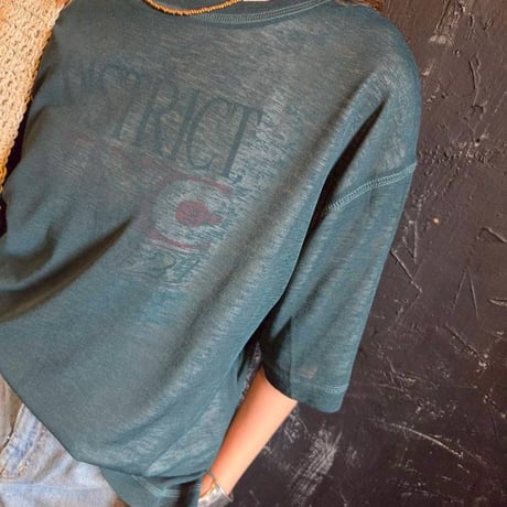 hunch  シアーワッフルステッチTee