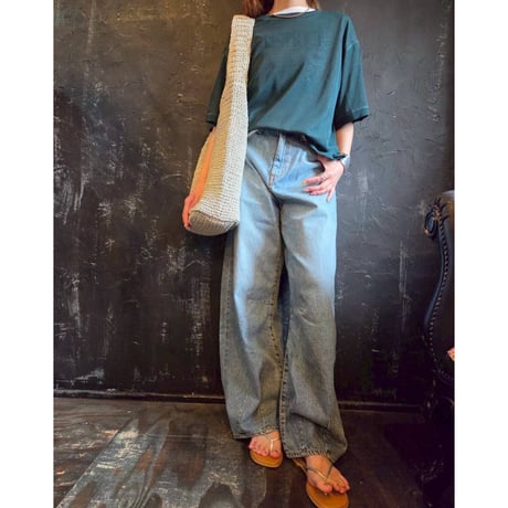 hunch  シアーワッフルステッチTee
