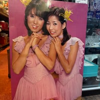 ピンクレディー　木製パネル