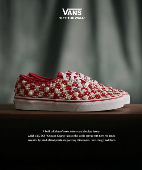 VANS x SCTCS "Crimson Quartz"