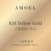 【AMOEL】K18 Yellow Gold