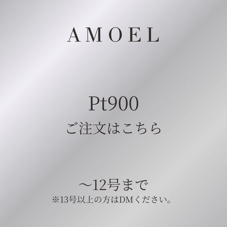 【AMOEL】Pt900