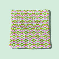 刺繍コースター