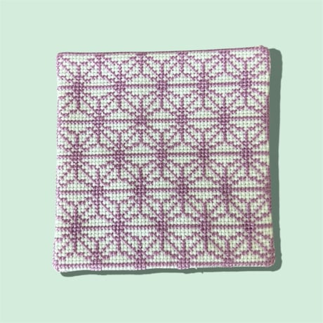 刺繍コースター