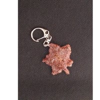 【LPSL082】紅葉のひと欠片キーホルダー(レッドピンク系）