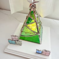 【LUMD-300】ステンドグラスXmasツリーライト