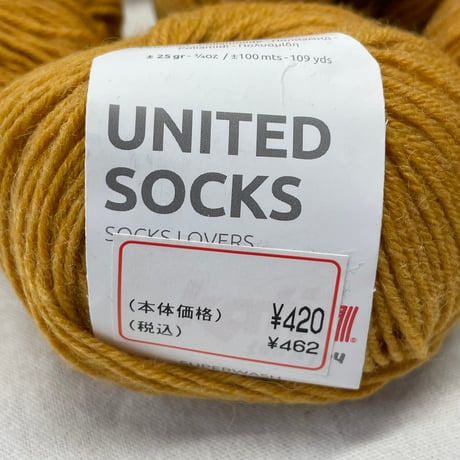 270　〈A〉UNITED SOCKS　3.4玉セット