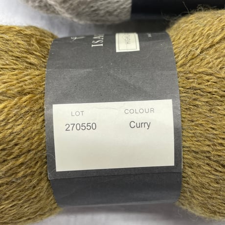 272　〈A〉HIGHLAND WOOL2色2玉＆〈B〉SILK MOHAIR　2色　1.84玉セット
