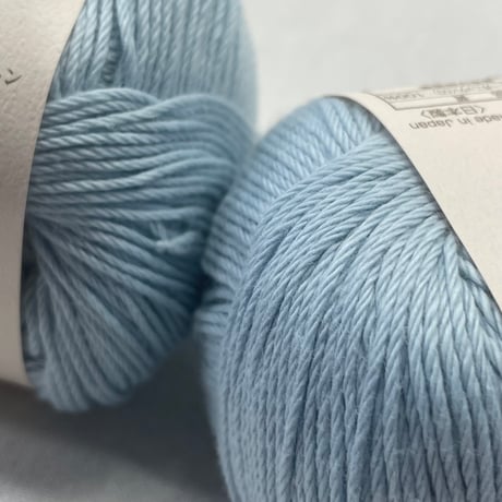280　〈A〉Paumeオーガニックコットン　ベビーカラークロッシェCOL:605　2玉セット