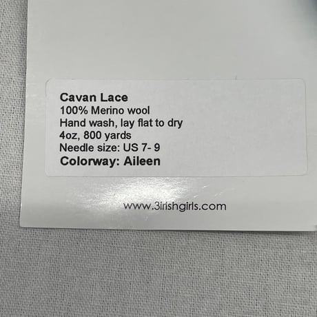 286　Cavan Lace　COL:Lileen　130ｇ